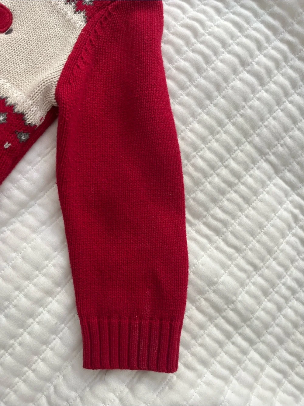 Gymboree Red Sweater with Fire Truck